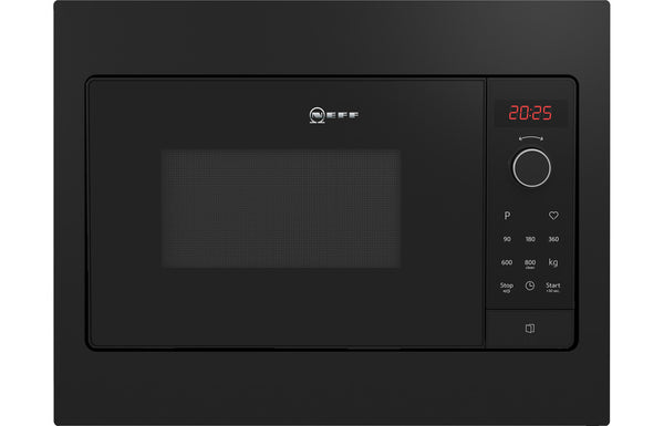 Neff N30 HLAWG25S3B Built-in Microwave - Black