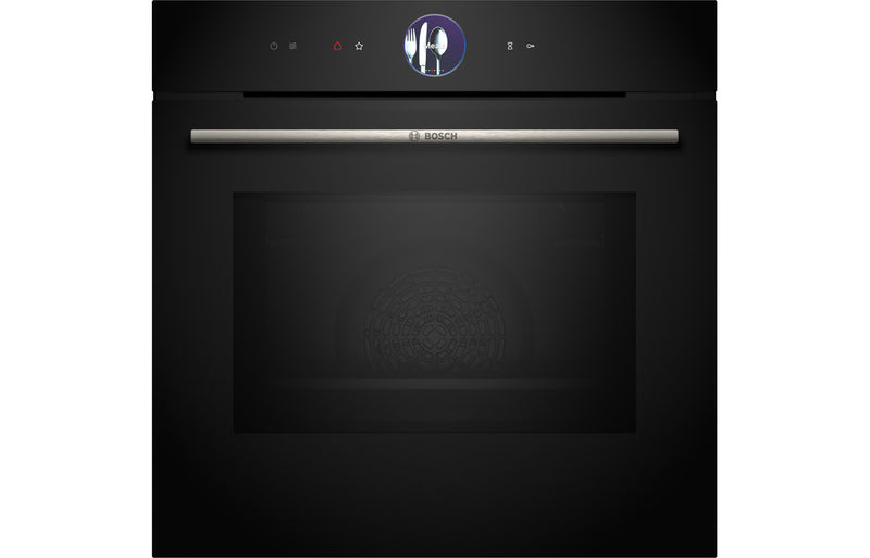 Bosch Series 8 HMG7764B1B Single Pyrolytic Oven & Microwave - Black