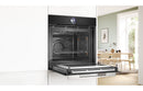 Bosch Series 8 HMG7764B1B Single Pyrolytic Oven & Microwave - Black