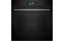 Bosch Series 8 HSG7584B1 Single Electric Oven with Steam - Black