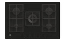 Hoover H500 HVG74WC5B 75cm Gas Hob - Black Glass