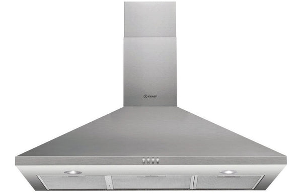 Indesit?IHPC 9.5 LM X 90cm Chimney Hood - Stainless Steel