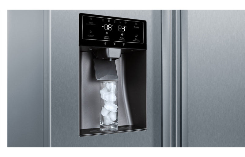 Neff N70 KA3923IE0G F/S Frost Free American Fridge Freezer - Stainless Steel