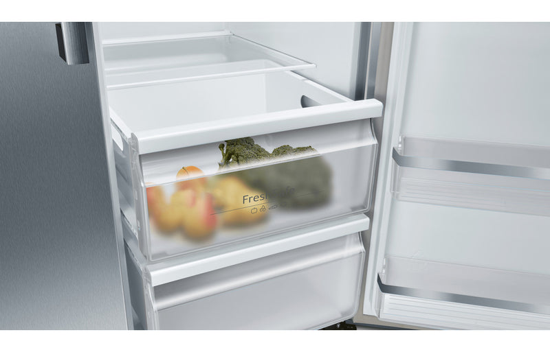 Neff N70 KA3923IE0G F/S Frost Free American Fridge Freezer - Stainless Steel
