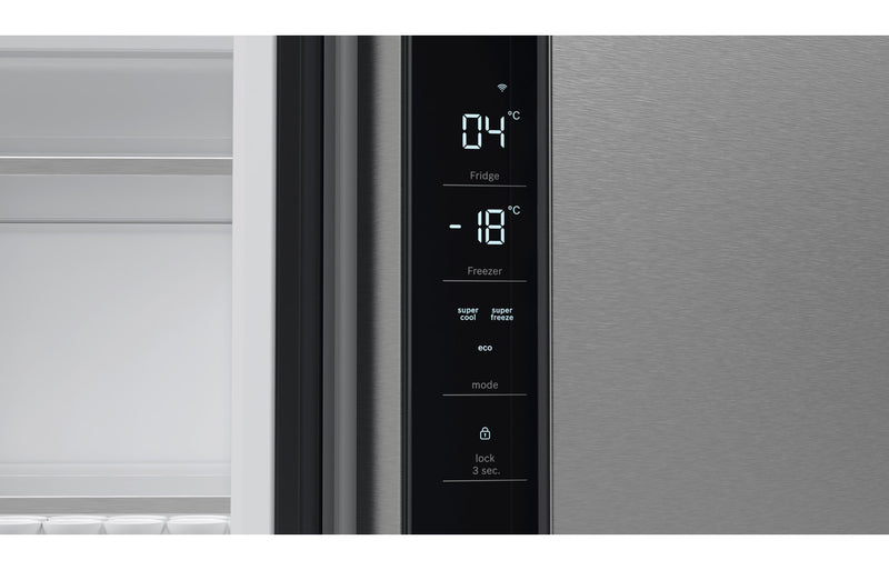 Bosch Series 6 KFN96APEAG F/S Frost Free 4 Door Fridge Freezer - Metallic Silver