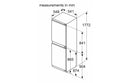 Bosch Series 2 KIN85NFE0G B/I NoFrost 50/50 Fridge Freezer