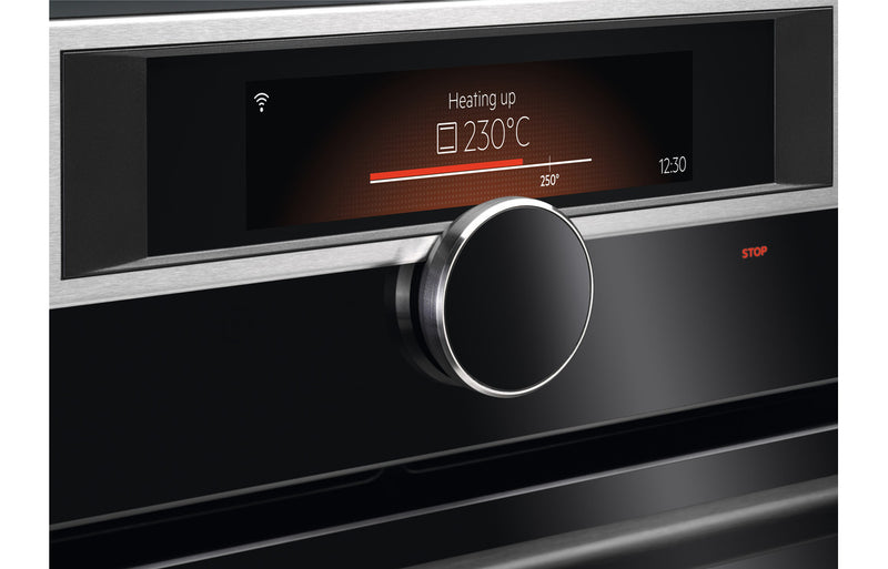 AEG KMK968000M Built-in Compact Combi Microwave - Stainless Steel