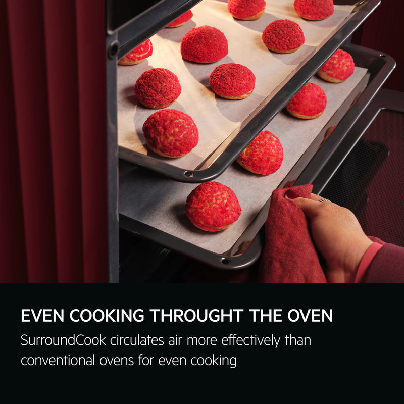 AEG NKK6N501B Compact Electric Oven - Black