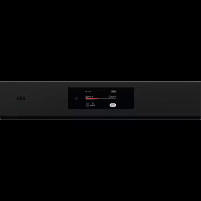 AEG NKK8N721T Compact Electric Oven - Matt Black