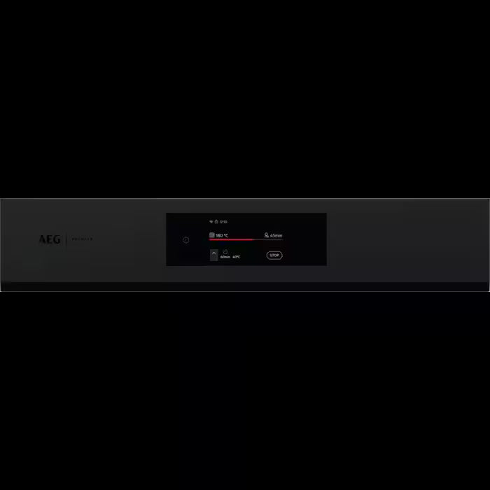 AEG NKK8N721T Compact Electric Oven - Matt Black