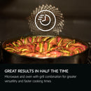 AEG NKK8N721T Compact Electric Oven - Matt Black