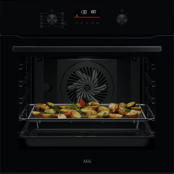 AEG OS6PB50AK Single Pyrolytic Oven - Black