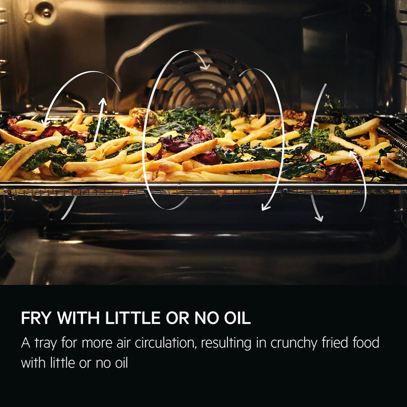AEG OS6PB50AM Single Pyrolytic Oven - Stainless Steel