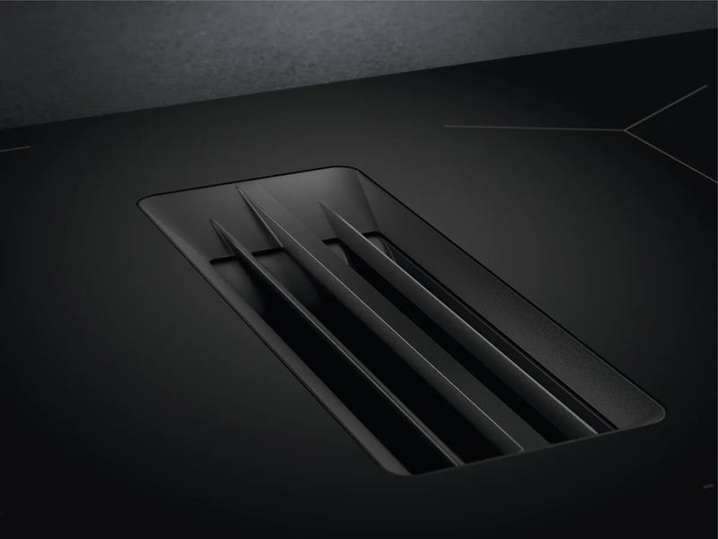 AEG NCH84C23AB 80cm Venting Induction Hob - Black Glass
