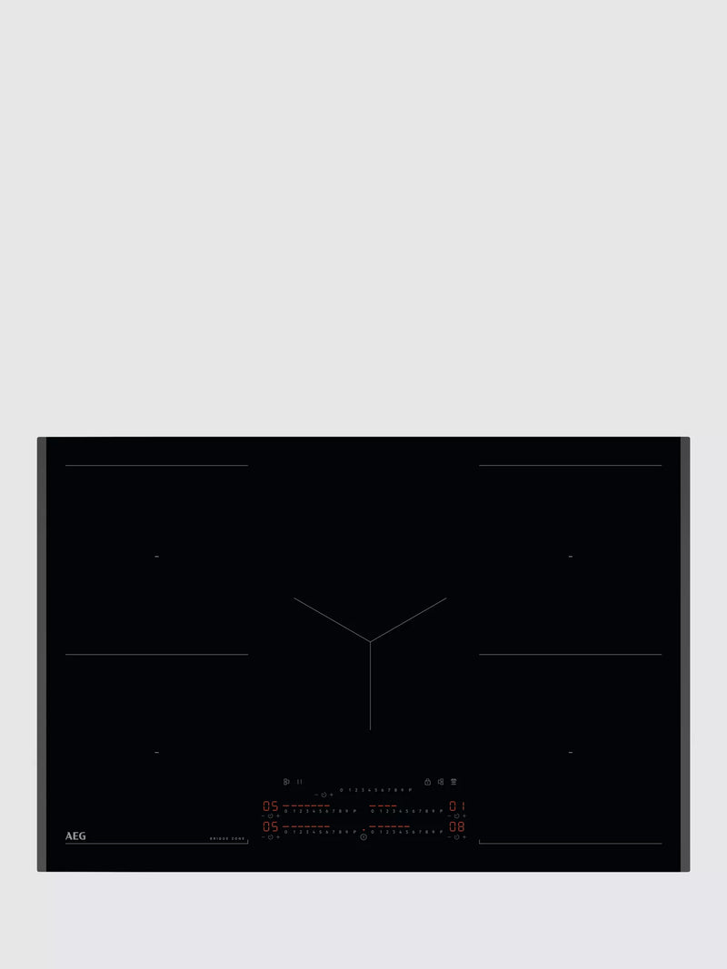 AEG TK85IM00FB 80cm MultipleBridge Induction Hob - Black