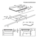 AEG TK95IN00FB 90cm MultipleBridge Induction Hob - Black