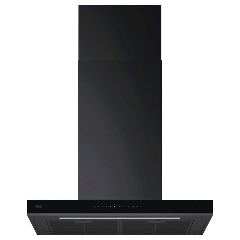AEG GB87D71CB 70cm Box Chimney Hood - Black