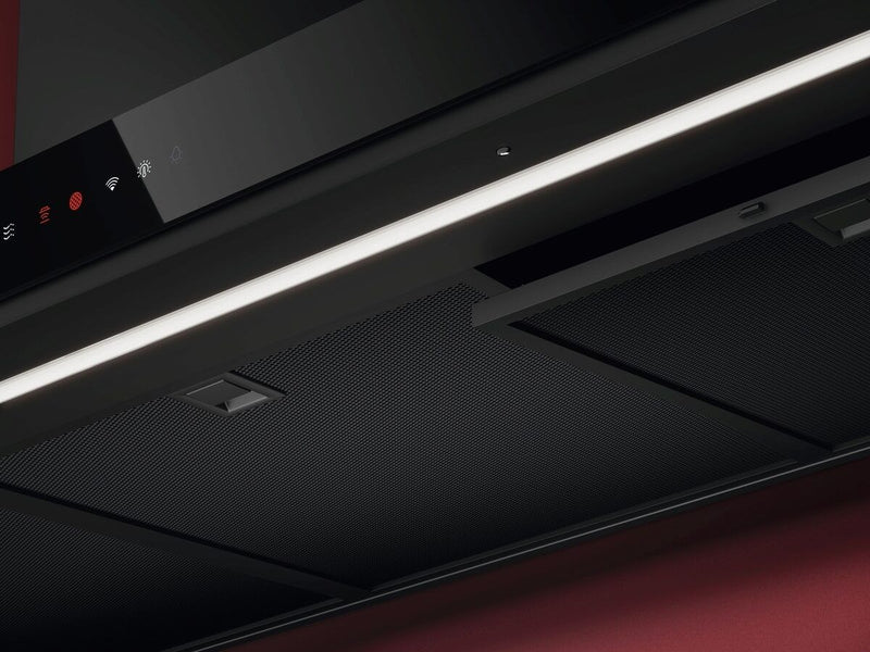 AEG GB87D91CB 90cm Box Chimney Hood - Black