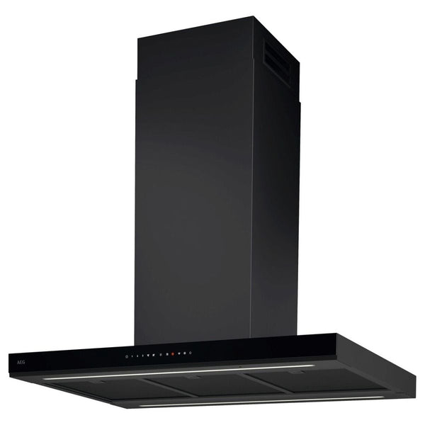 AEG GI87D91CB 90cm Box Island Hood - Black
