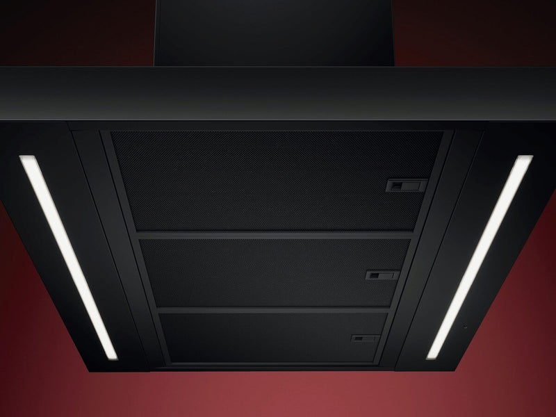 AEG GI87D91CB 90cm Box Island Hood - Black