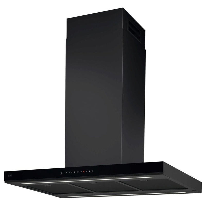 AEG GI87D91CB 90cm Box Island Hood - Black