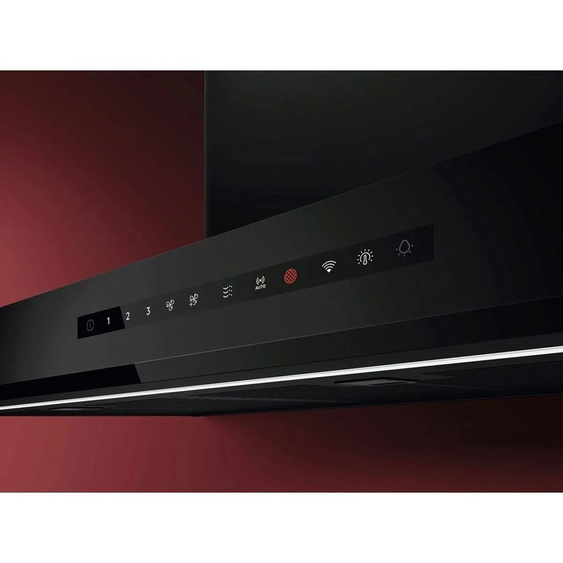 AEG NDB9791AT 90cm Flat Box Chimney Hood - Matt Black