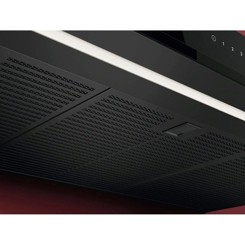 AEG NDB9791AT 90cm Flat Box Chimney Hood - Matt Black