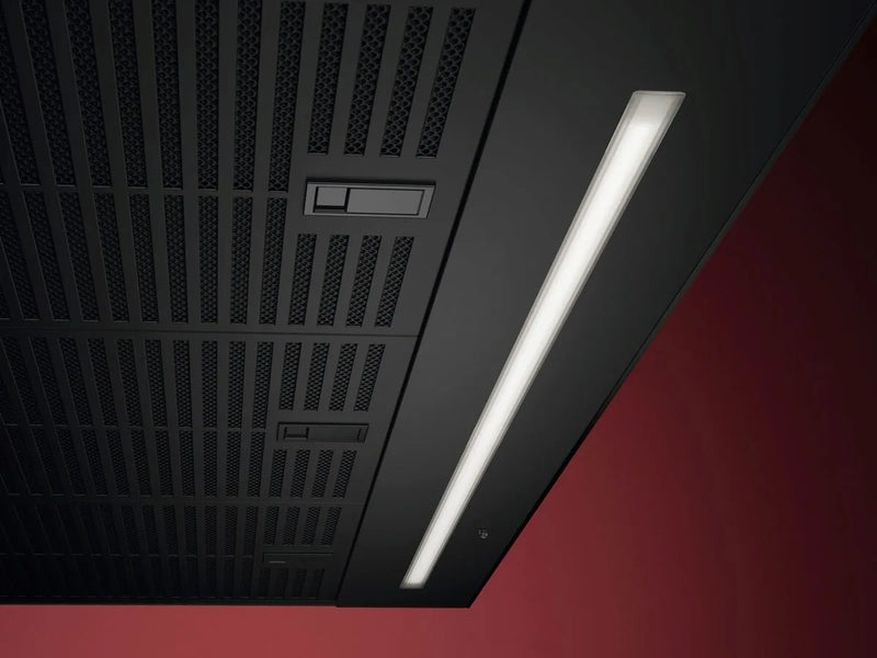 AEG NDB9791AT 90cm Flat Box Chimney Hood - Matt Black