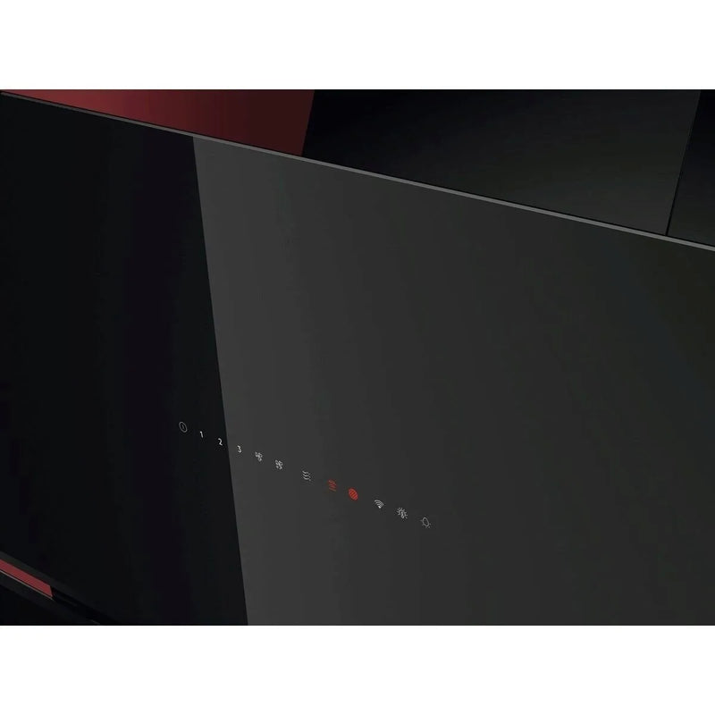 AEG NDV8761CB 60cm Angled Chimney Hood - Black