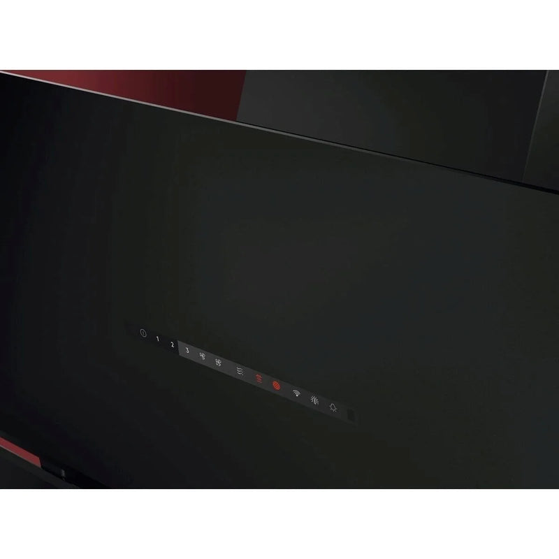 AEG NDV8761CT 60cm Angled Chimney Hood - Matt Black