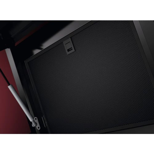AEG NDV9791AT 90cm Angled Chimney Hood - Matt Black