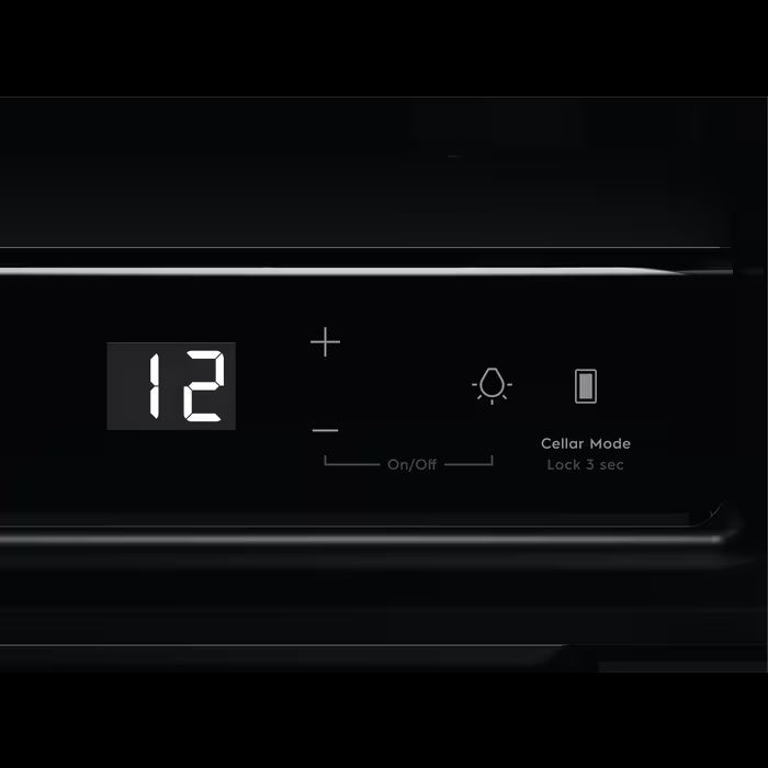 AEG NKW8P21KAB Semi Integrated 60cm Wine Cabinet - Black