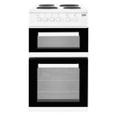 Beko KD533AW Slim Electric Cooker - White