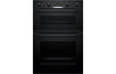 Bosch Series 4 MBS533BB3B Double Electric Oven - Black