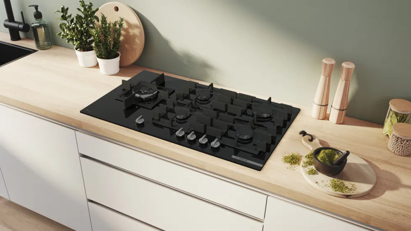 Bosch Series 6 PPM9A6I40 90cm Gas Hob - Black