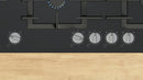 Bosch Series 6 PPM9A6I40 90cm Gas Hob - Black