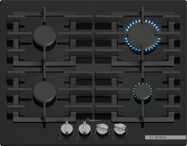 Bosch Series 6 PPP6A6I40 60cm Gas on Glass Hob - Black