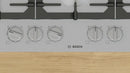 Bosch Series 6 PCS7A5I90 75cm Gas Hob - Brushed Steel