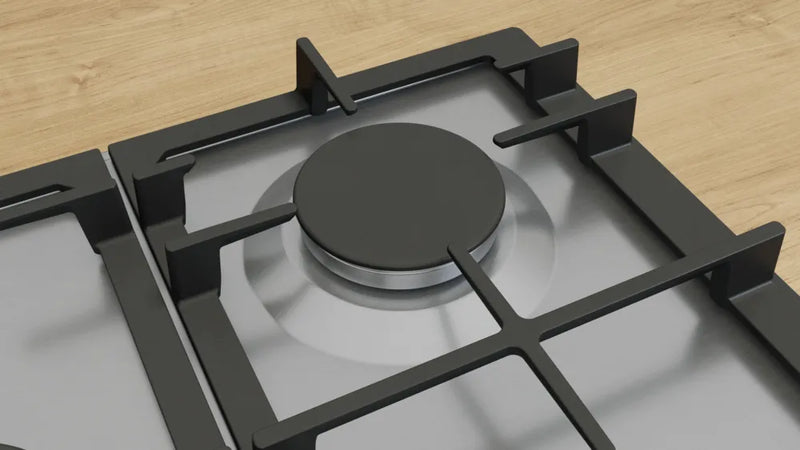 Bosch Series 6 PCQ7A5I90 75cm Gas Hob - Stainless Steel