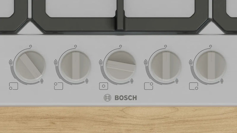 Bosch Series 4 PGQ7B5K90 75cm Gas Hob - Stainless Steel