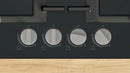 Bosch Series 4 PNP6B6K40 60cm Gas on Glass Hob - Black