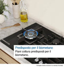 Bosch Series 4 PNP6B6K40 60cm Gas on Glass Hob - Black