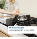 Bosch Series 4 PNP6B6K40 60cm Gas on Glass Hob - Black