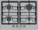 Bosch Series 4 PGP6B5K90 60cm Gas Hob - Stainless Steel