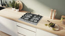 Bosch Series 4 PGP6B5K90 60cm Gas Hob - Stainless Steel