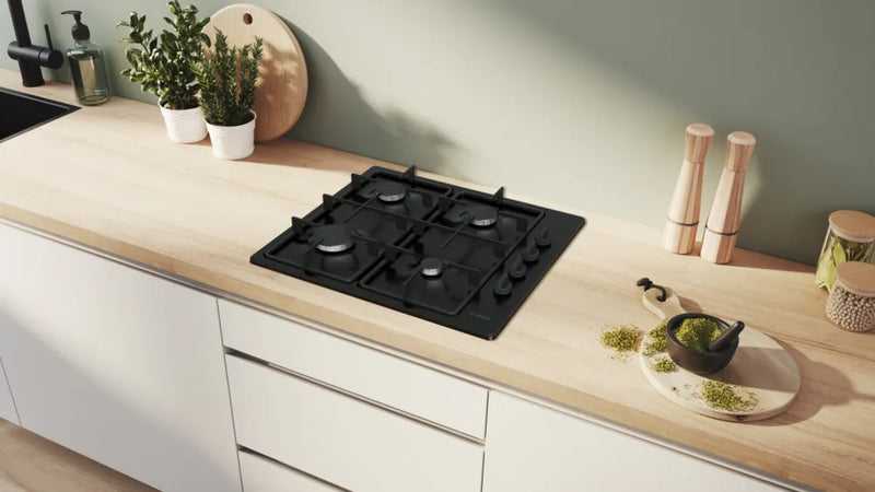 Bosch Series 2 PBP6B6K60 60cm Gas Hob - Black