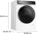 Bosch Series 8 WGB256A2GB F/S 10kg 1400rpm Washing Machine - White