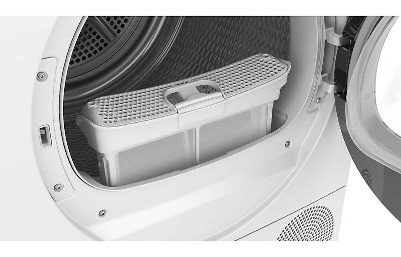 Bosch Series 4 WTH85225GB F/S 8kg Heat Pump Condenser Dryer - White