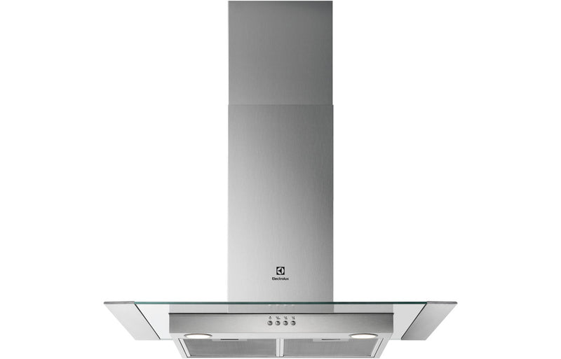 Electrolux LFL327A 60cm Flat Glass Chimney Hood - Stainless Steel