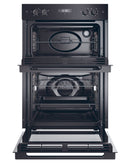 Haier HWO9M2M5B Double Electric Oven - Black